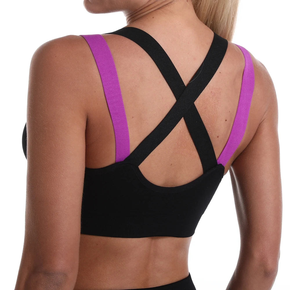 Women’s Seamless High-Impact Sports Bra