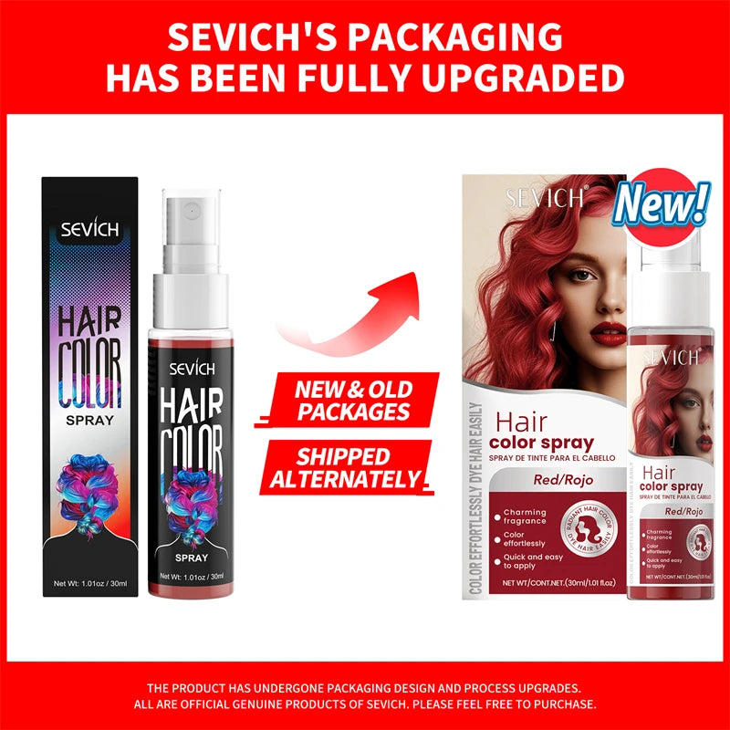 Temporary Hair Color Spray – Instant DIY Styling (30ml)