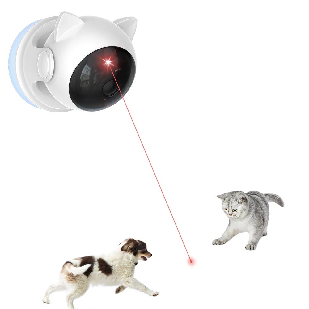 (Copy) Automatic Cat Laser Toy – Rechargeable Interactive Toy with Random Motion, Slow & Fast Mode