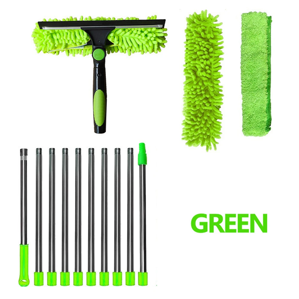 2-in-1 Double-Sided Glass Cleaning Tool – Wet & Dry Wiper”