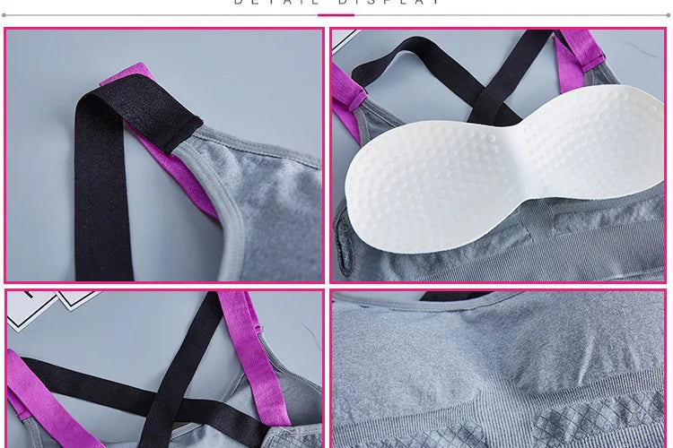 Women’s Seamless High-Impact Sports Bra