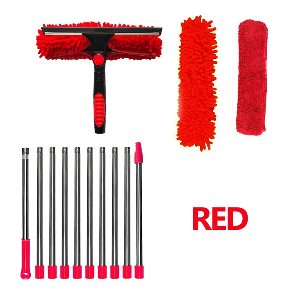 2-in-1 Double-Sided Glass Cleaning Tool – Wet & Dry Wiper”