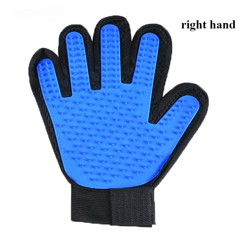 2-in-1 Pet Grooming Glove – Hair Removal & Massage”