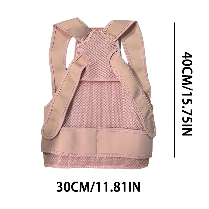 Adjustable Back Brace & Posture Corrector