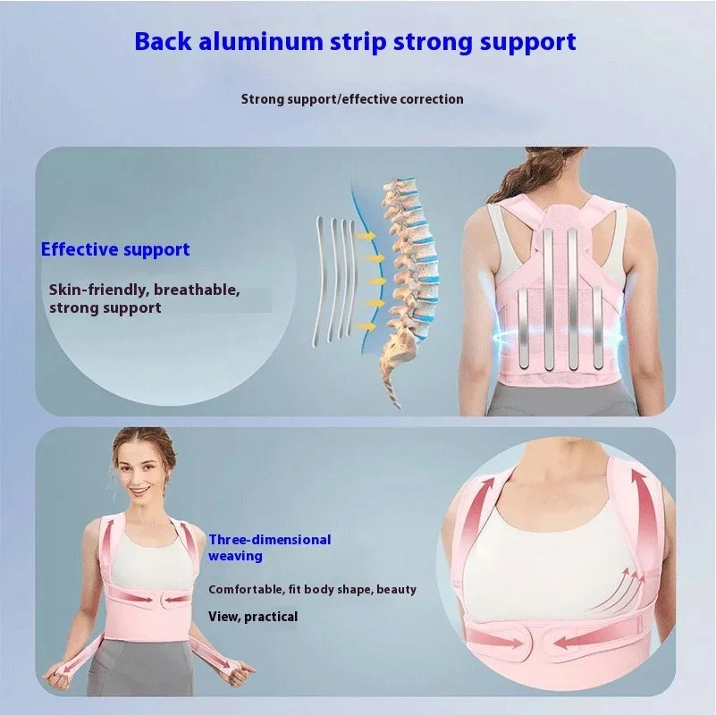 Adjustable Back Brace & Posture Corrector
