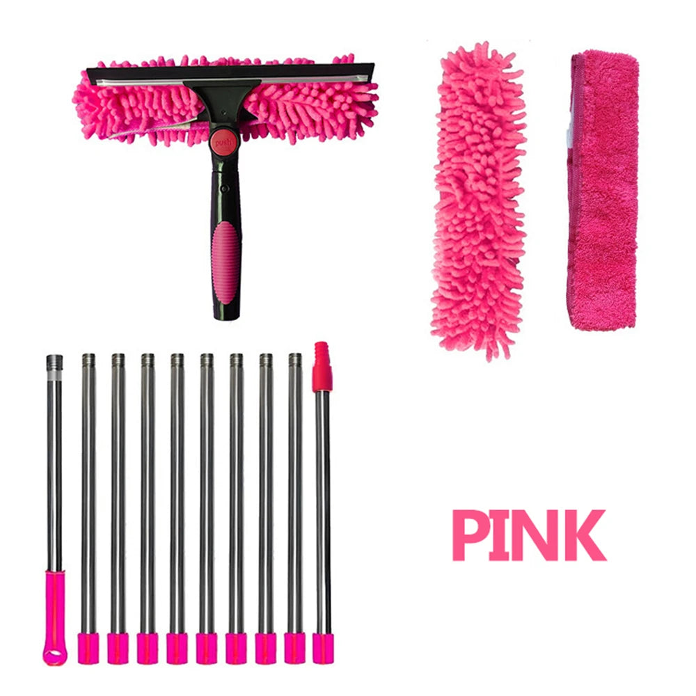 2-in-1 Double-Sided Glass Cleaning Tool – Wet & Dry Wiper”