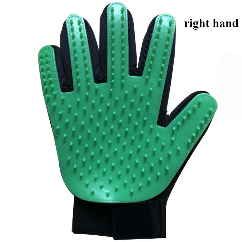 2-in-1 Pet Grooming Glove – Hair Removal & Massage”