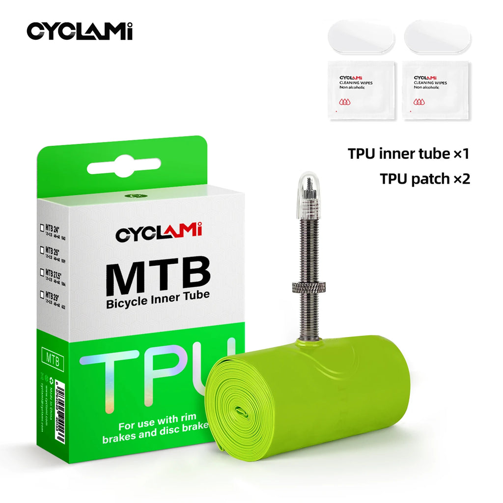 (Copy) Ultralight TPU Bike Inner Tube with Presta Valve – MTB 26″ / 27.5″ / 29″