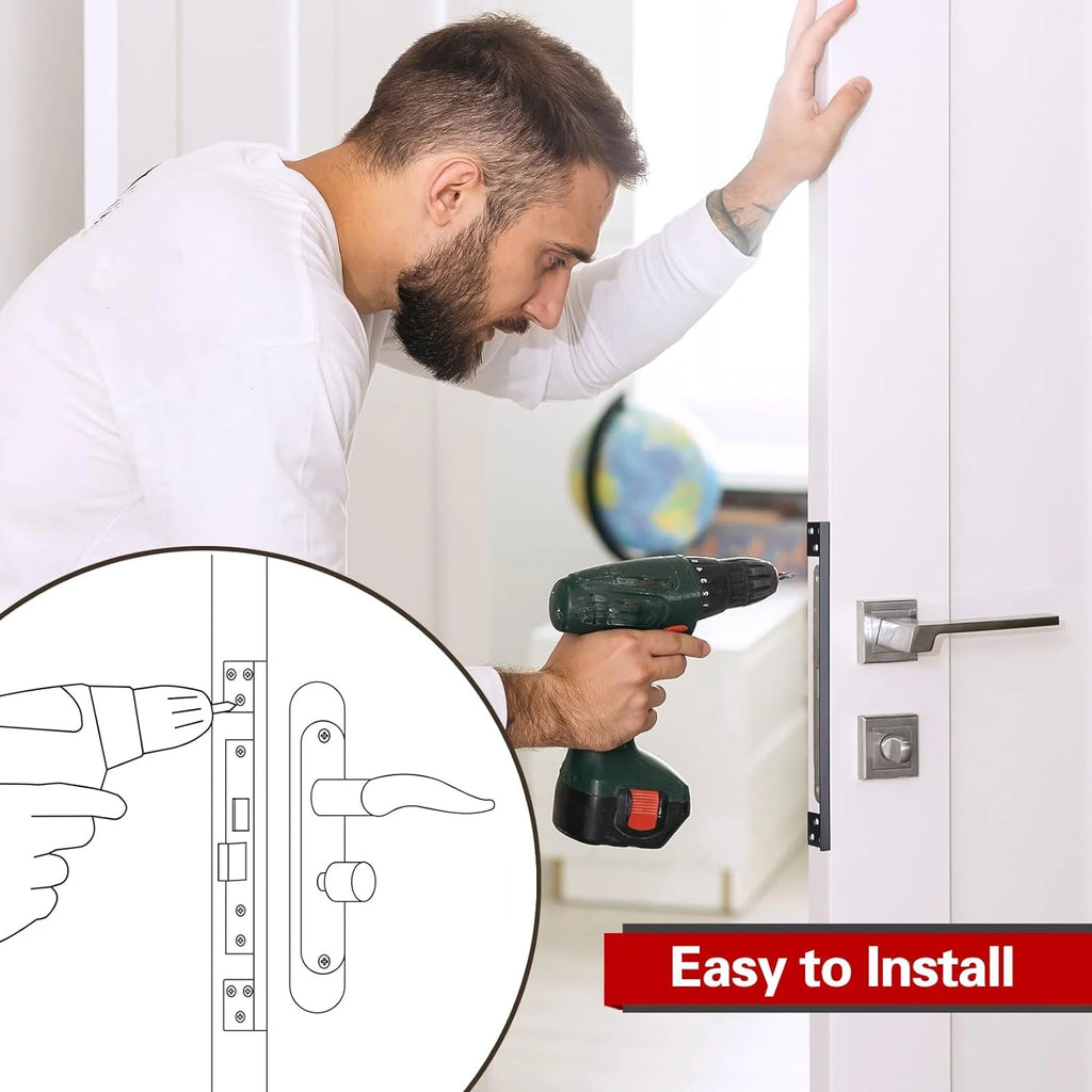 Door Latch Guard – Security Lock Protector”