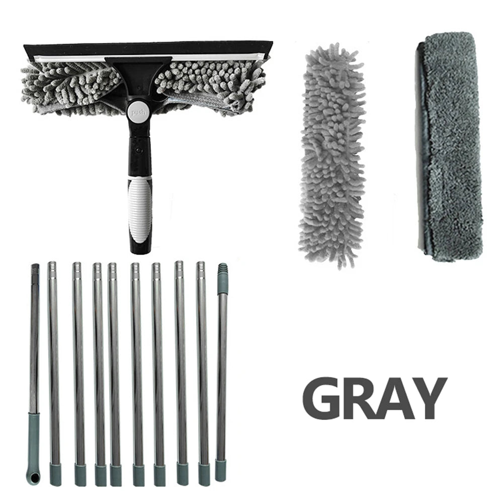 2-in-1 Double-Sided Glass Cleaning Tool – Wet & Dry Wiper”