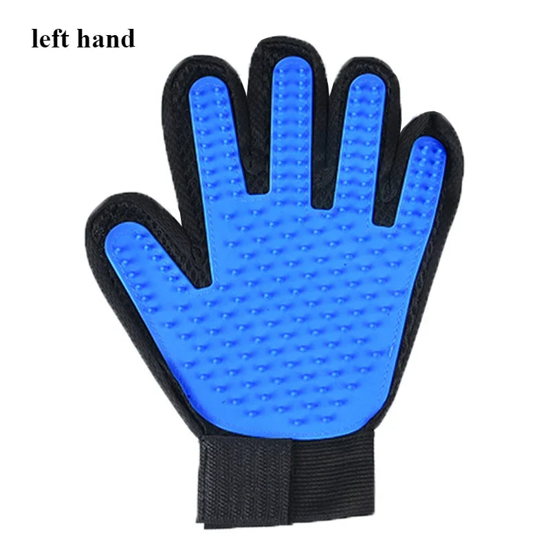 2-in-1 Pet Grooming Glove – Hair Removal & Massage”